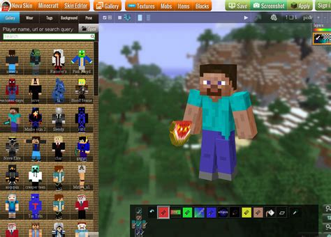 nova skin editor|Minecraft Skin Editor .